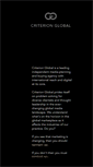 Mobile Screenshot of criterionglobal.com